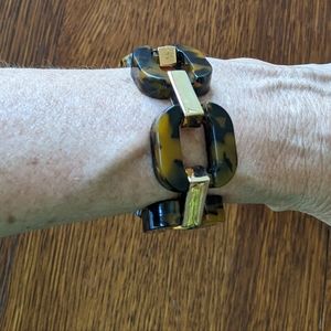 J Crew Tortoise Link Bracelet